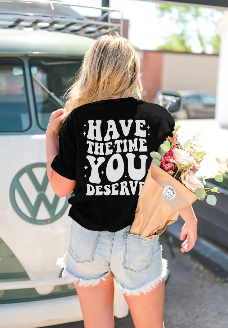 ASTANFY Oversized Tshirts for Women: Deserve Day Shirt Funny Skeleton Shirts Casual Oversized Graphic Tees Tops