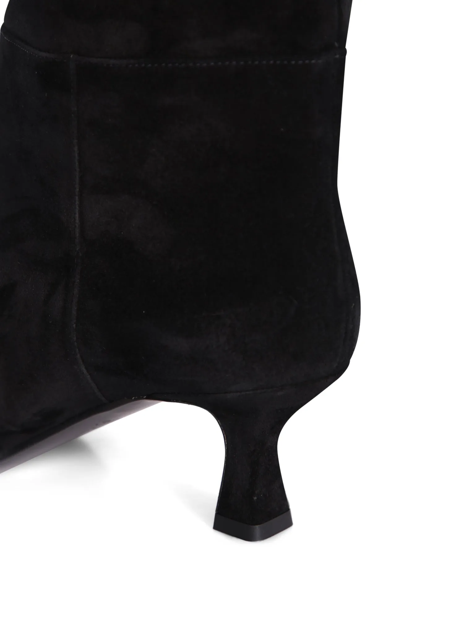 Bea suede black high boots