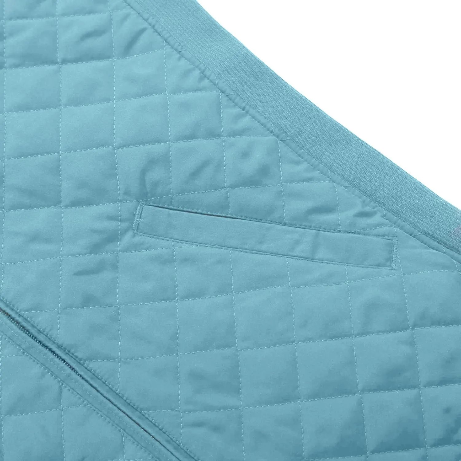 Bienzoe Women Quilted Casual Vest: Lightweight Packable Sleeveless Jacket