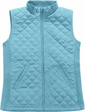 Bienzoe Women Quilted Casual Vest: Lightweight Packable Sleeveless Jacket