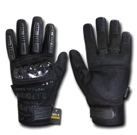 Carbon Fiber Knuckle Tactical Combat Touchscreen Gloves