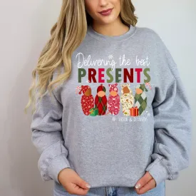 Christmas Labor and Delivery Nurse Sweatshirt
