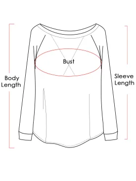 Cross Stitching Textured Pullover