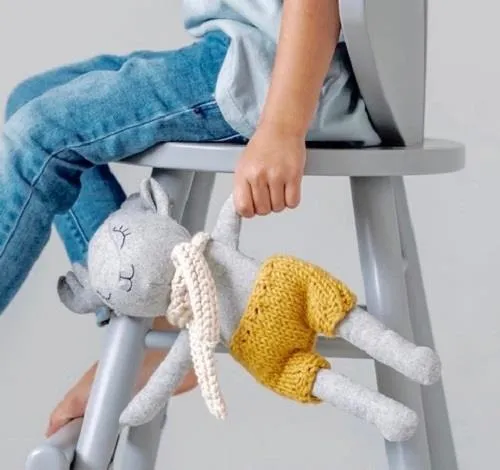 Felix The Deer - 40 cm Softie - and the little dog laughed