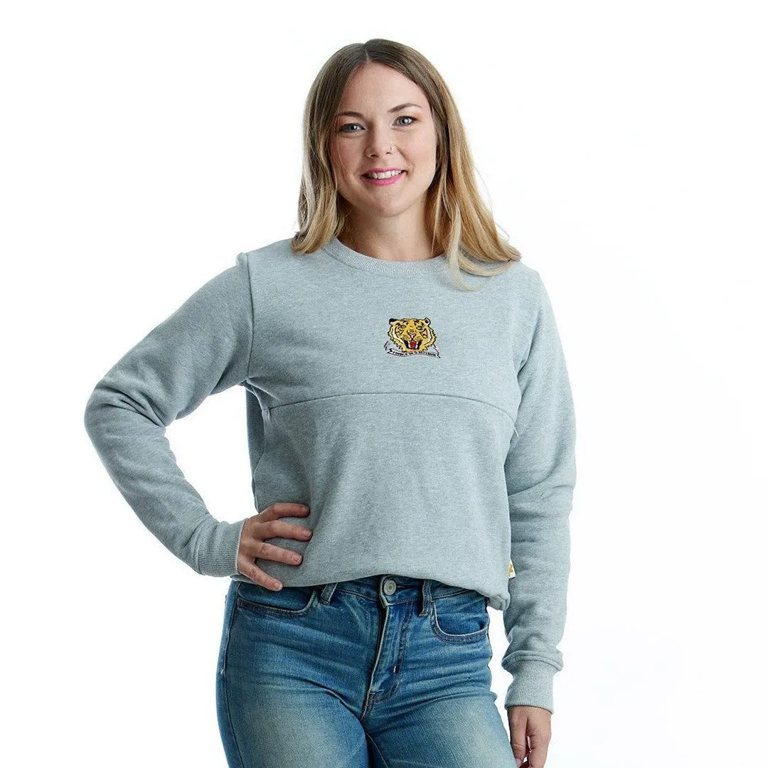 'Fierce as a Mother' Breastfeeding Sweatshirt