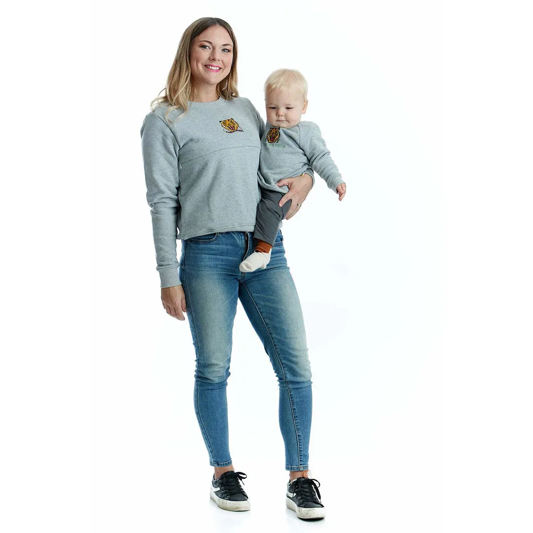'Fierce as a Mother' Breastfeeding Sweatshirt