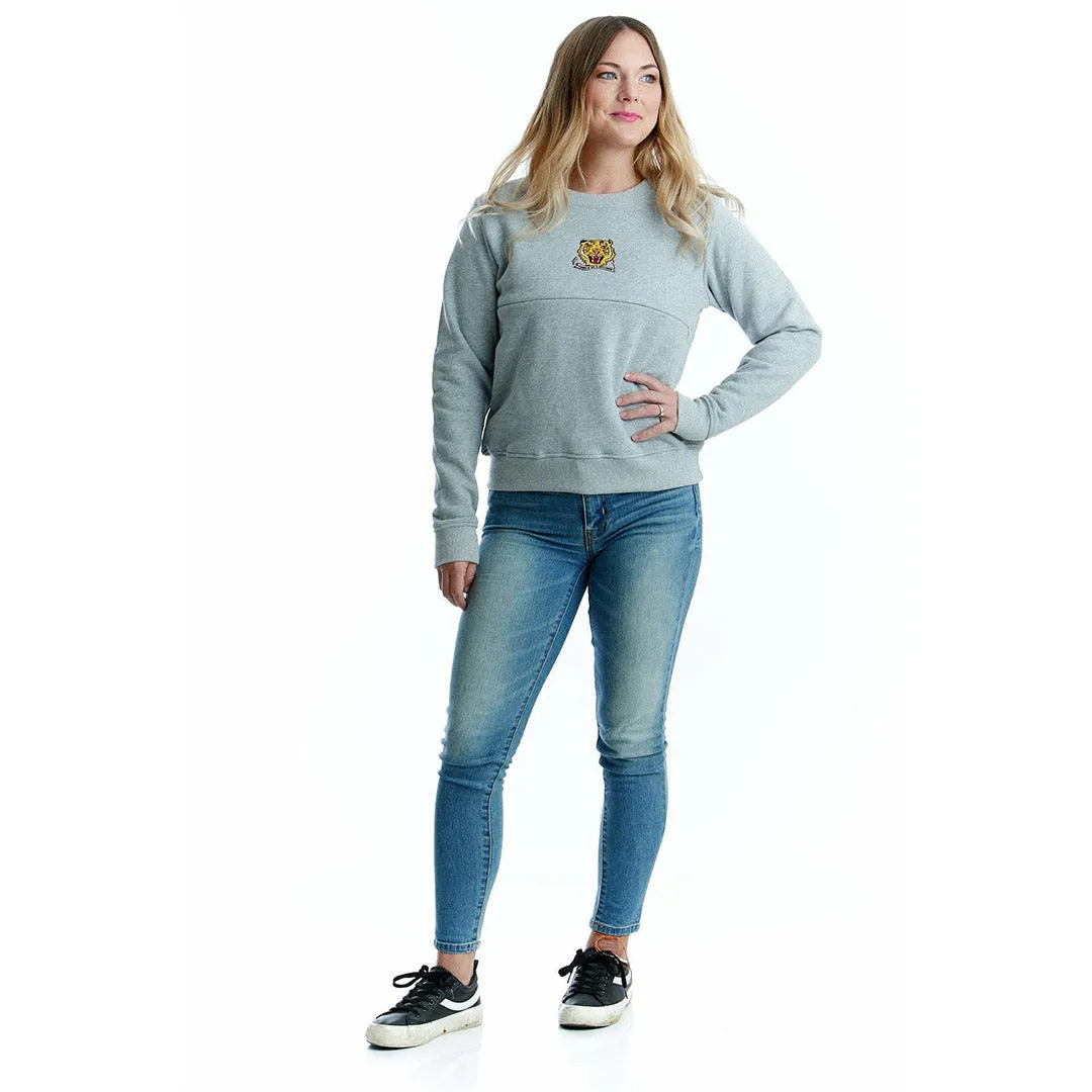 'Fierce as a Mother' Breastfeeding Sweatshirt