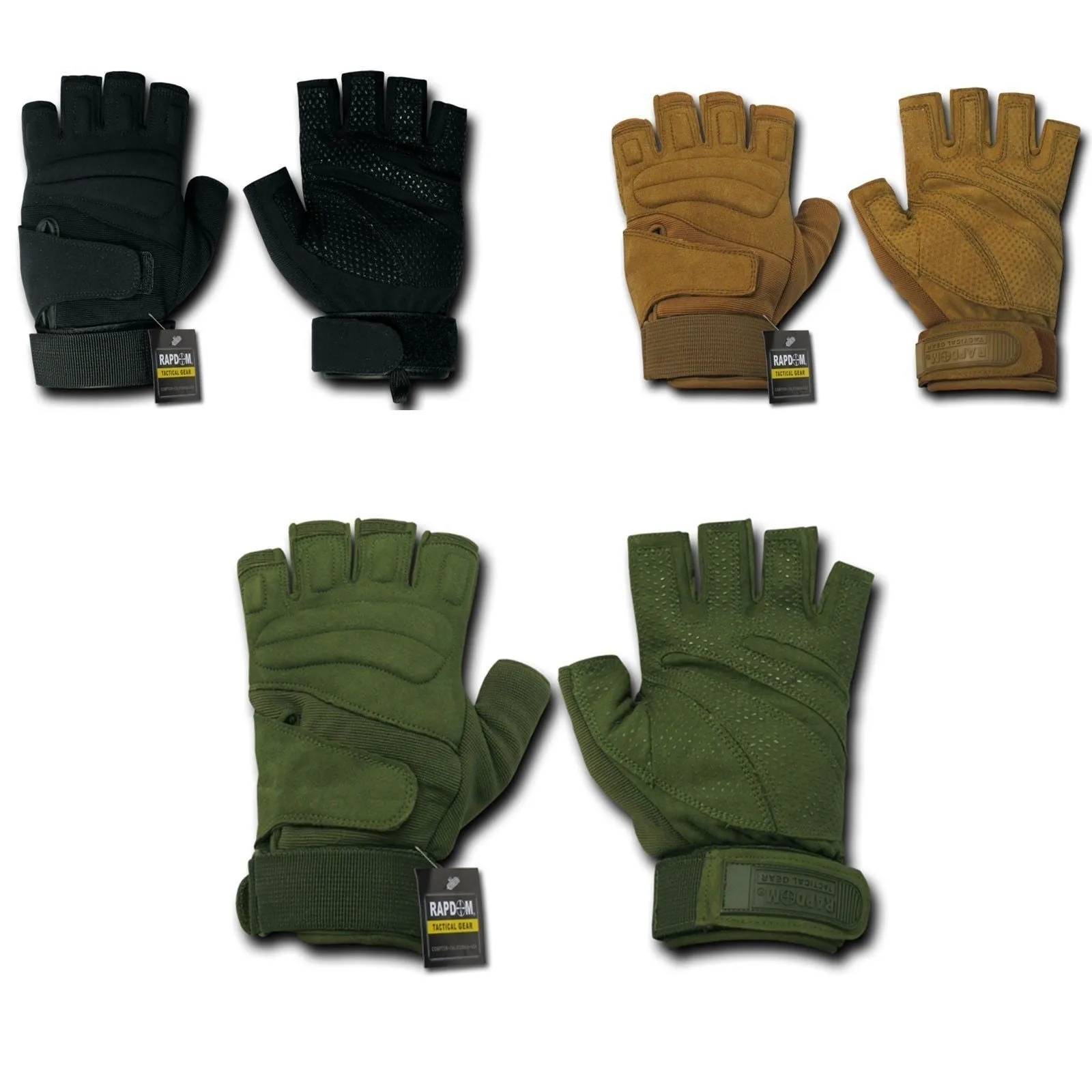 Half Finger Lightweight Tactical Patrol Outdoor Military Gloves