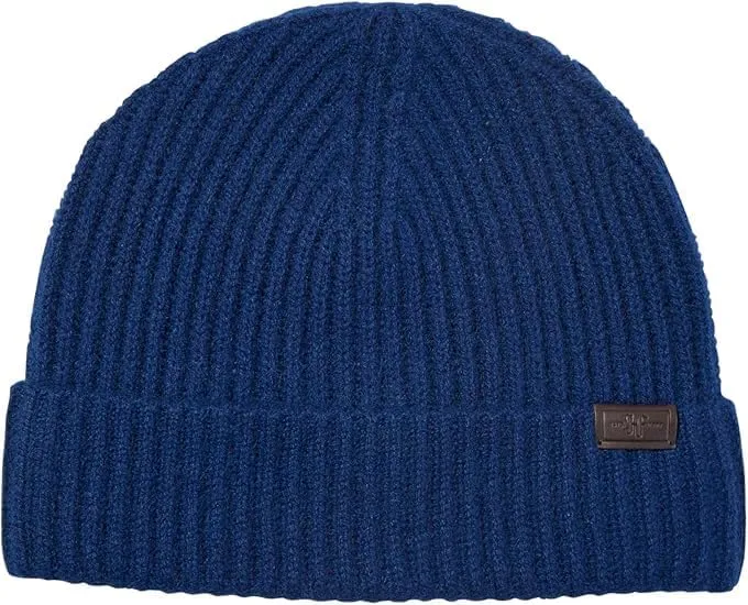 Hickey Freeman 100% Italian Cashmere Hat for Men  Ultra-Soft Mens Knit Luxury Beanie