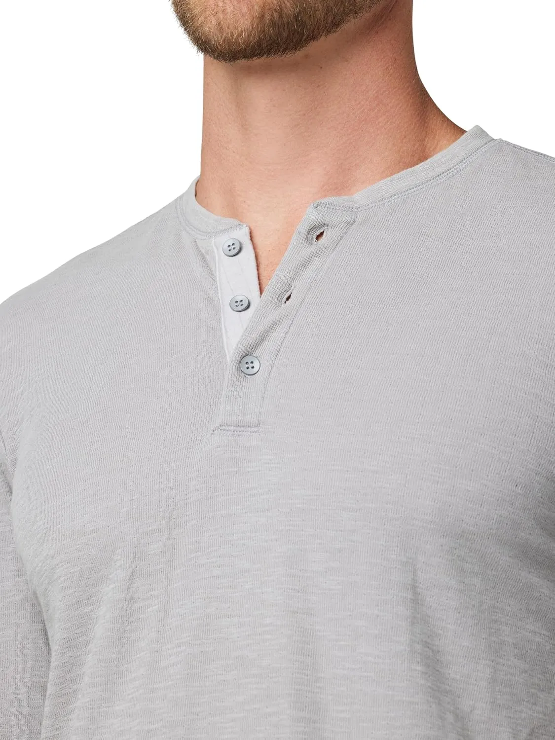 Joe's Men's Long Sleeve Henley Shirt