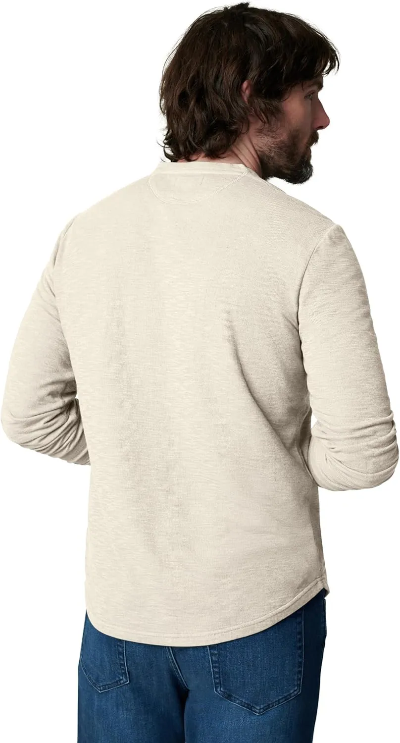 Joe's Men's Long Sleeve Henley Shirt