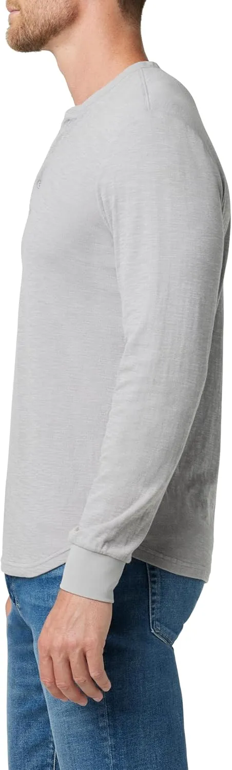 Joe's Men's Long Sleeve Henley Shirt
