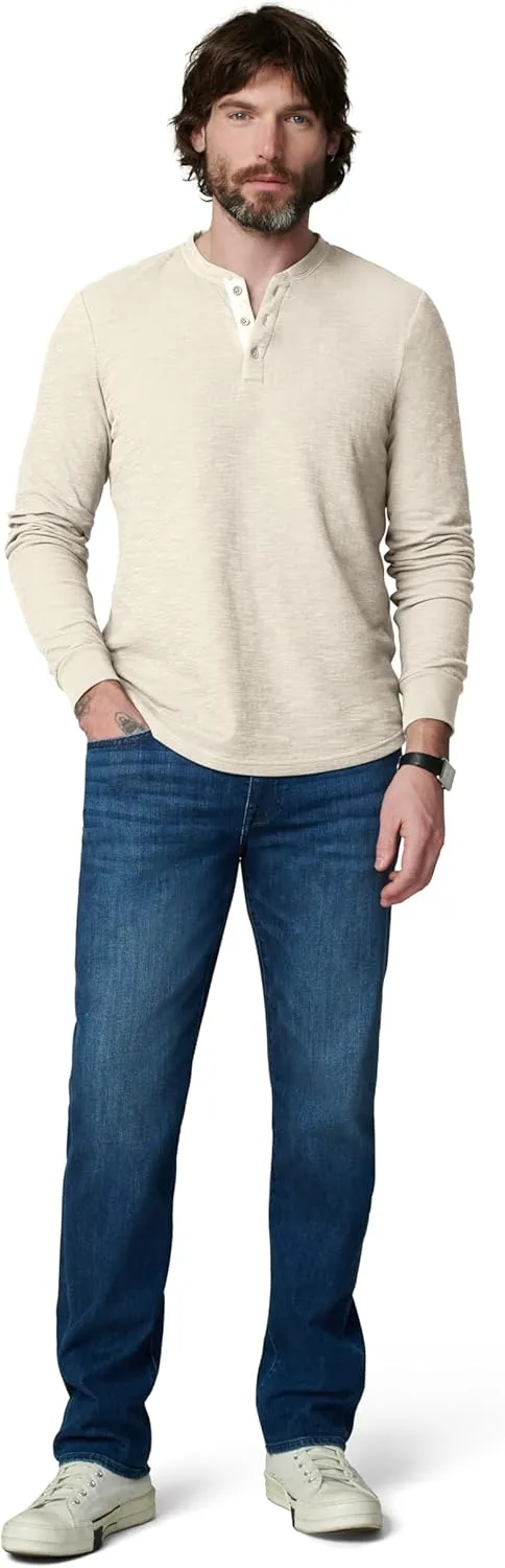 Joe's Men's Long Sleeve Henley Shirt