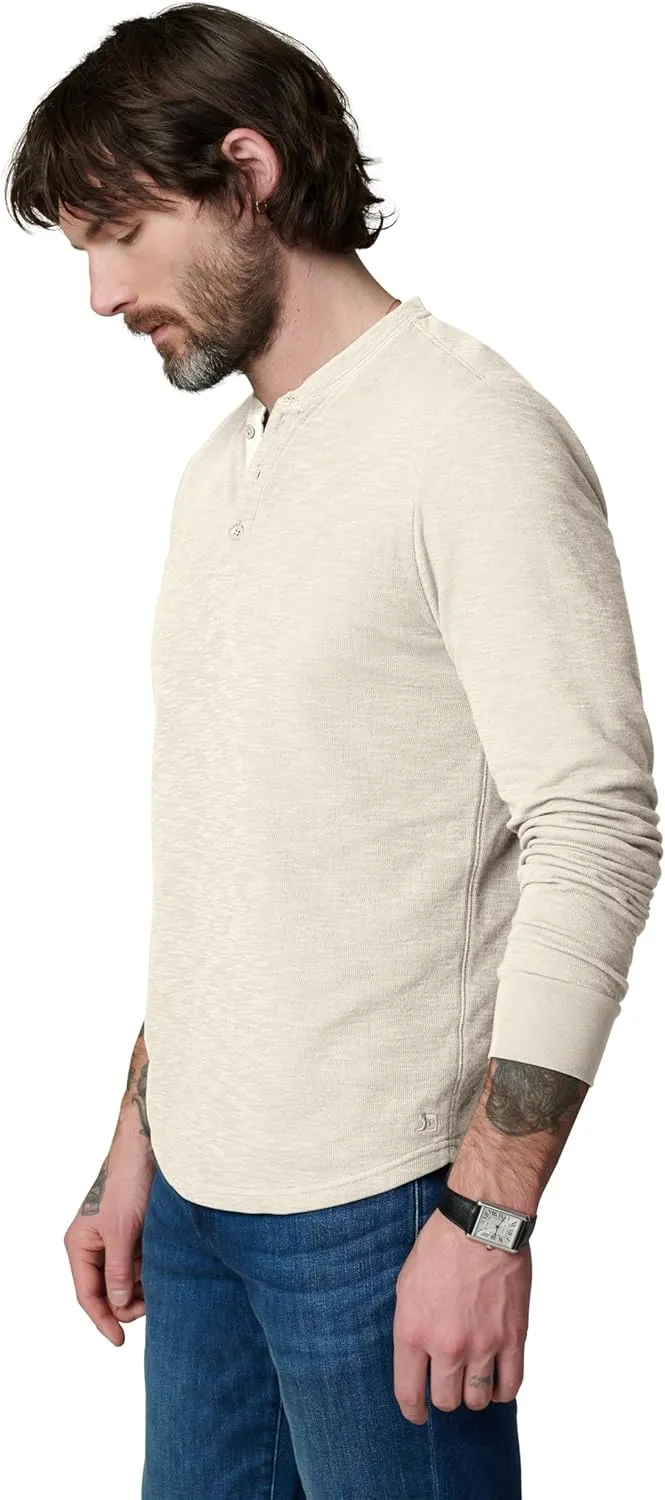 Joe's Men's Long Sleeve Henley Shirt