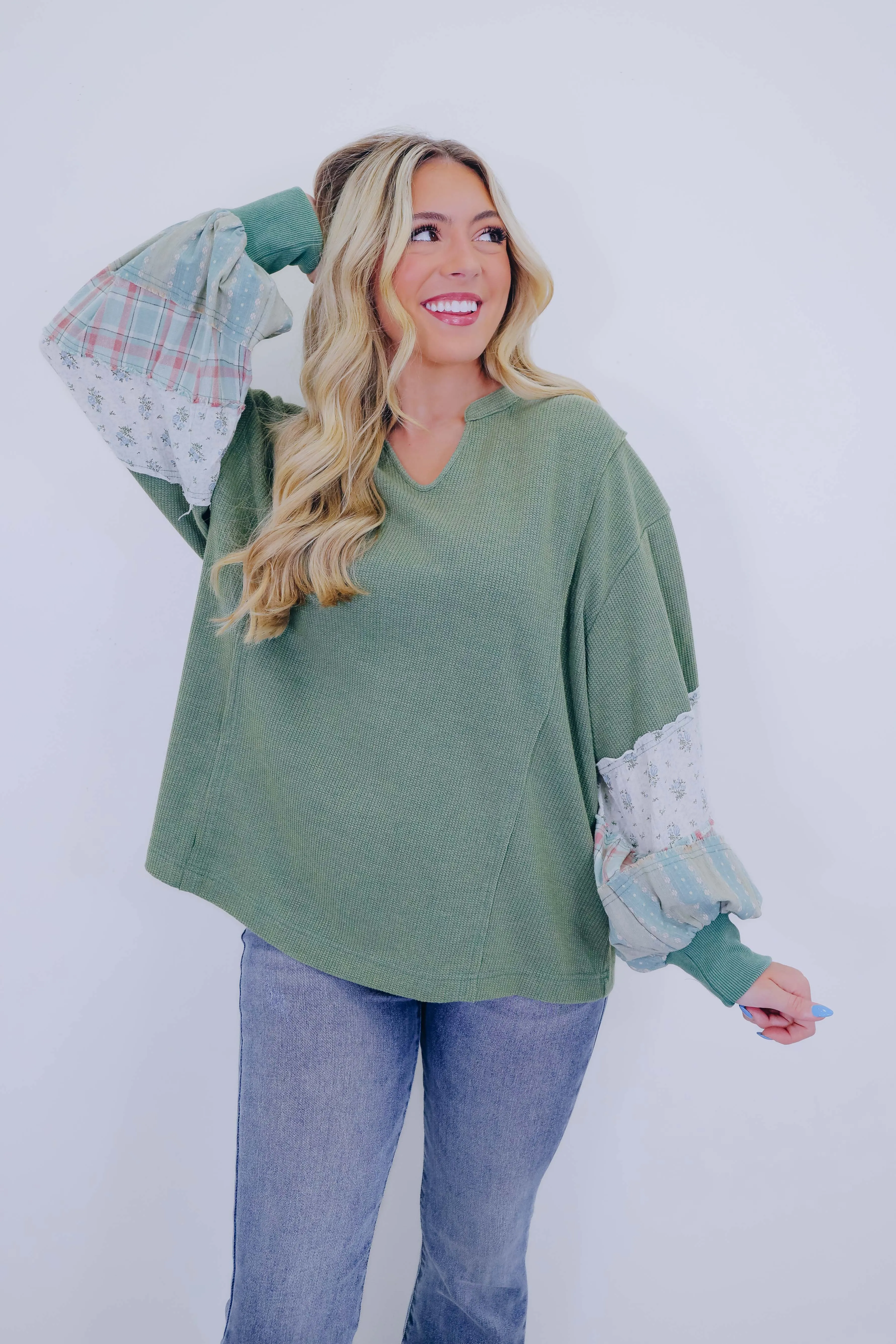 Laura Long Sleeve ColorBlock Top- 3 Colors