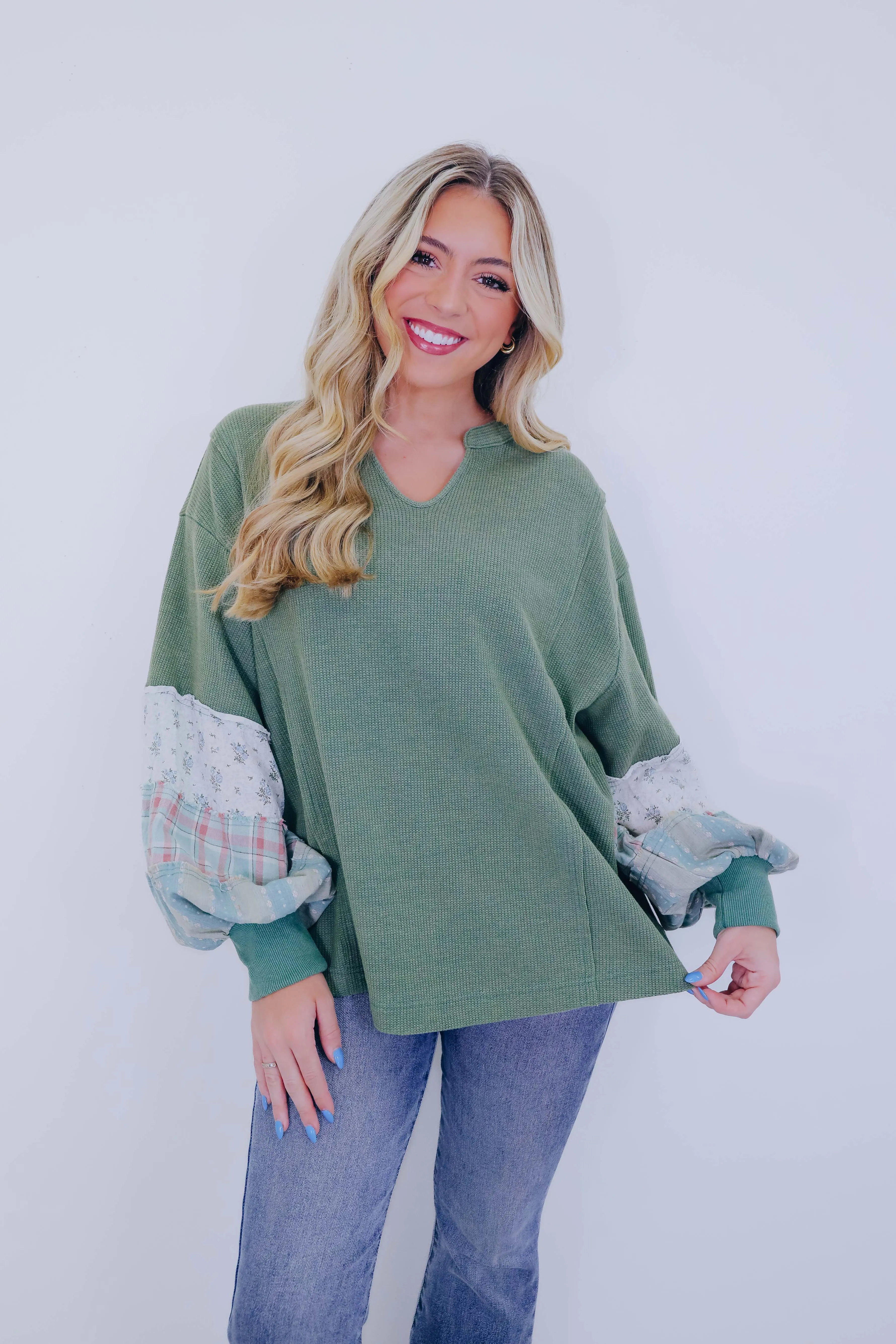 Laura Long Sleeve ColorBlock Top- 3 Colors