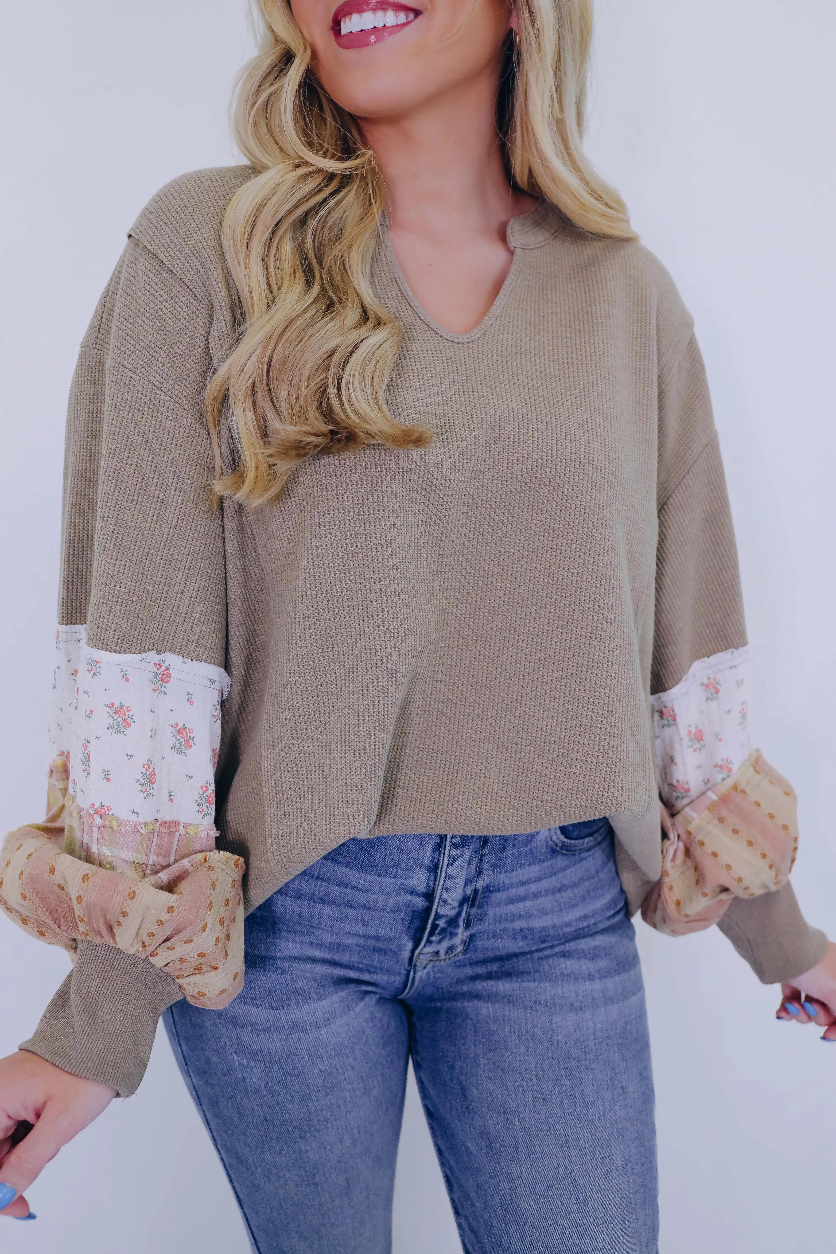 Laura Long Sleeve ColorBlock Top- 3 Colors