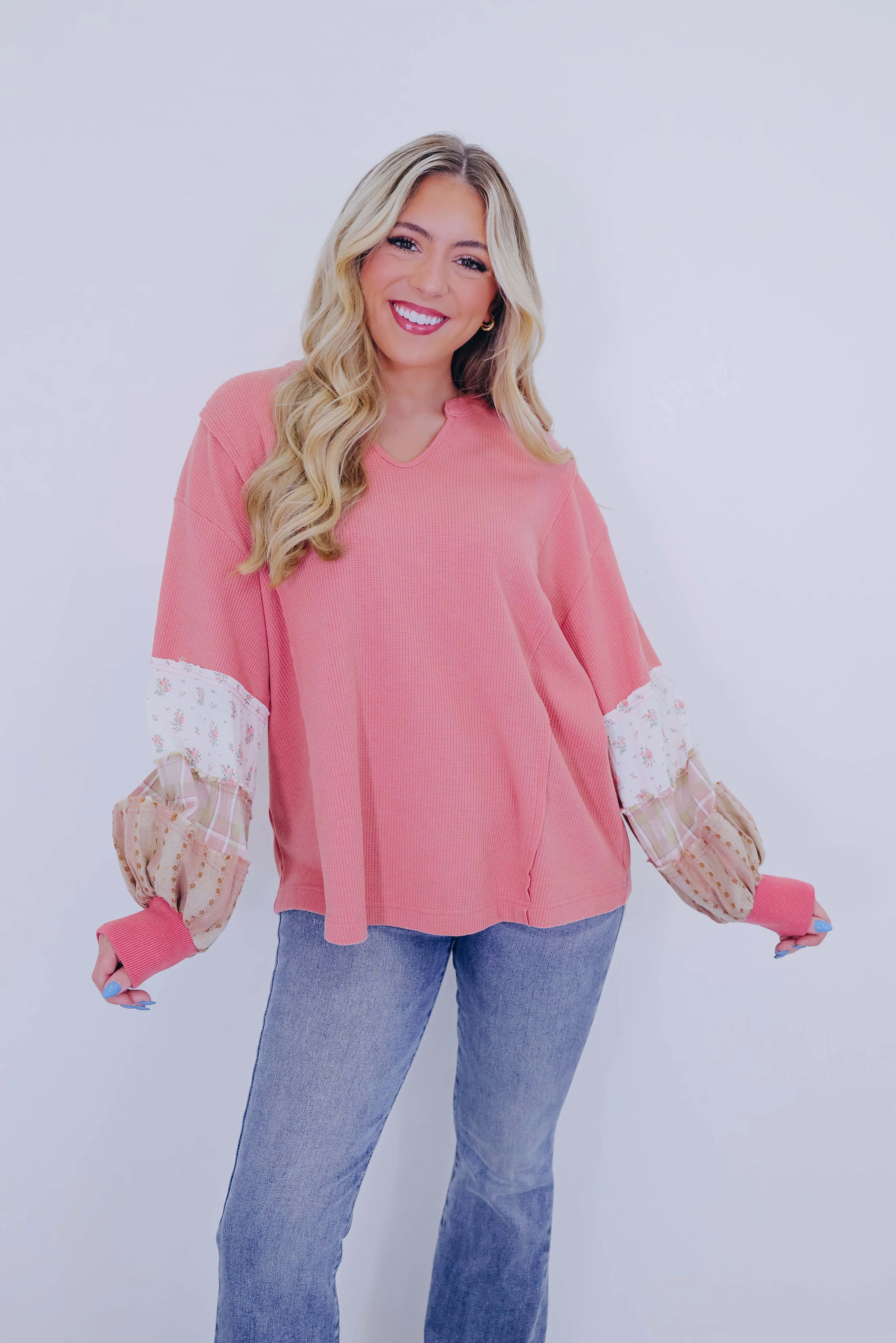 Laura Long Sleeve ColorBlock Top- 3 Colors