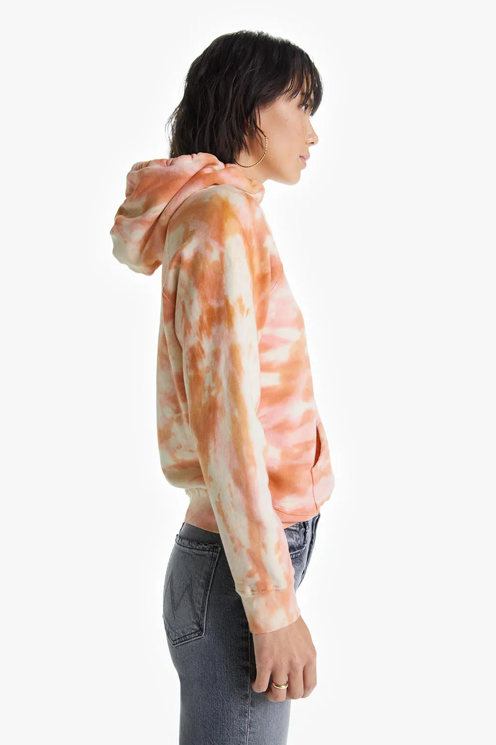 MOTHER - THE SQUARE HOODIE SUGAR PLUM WAS $399