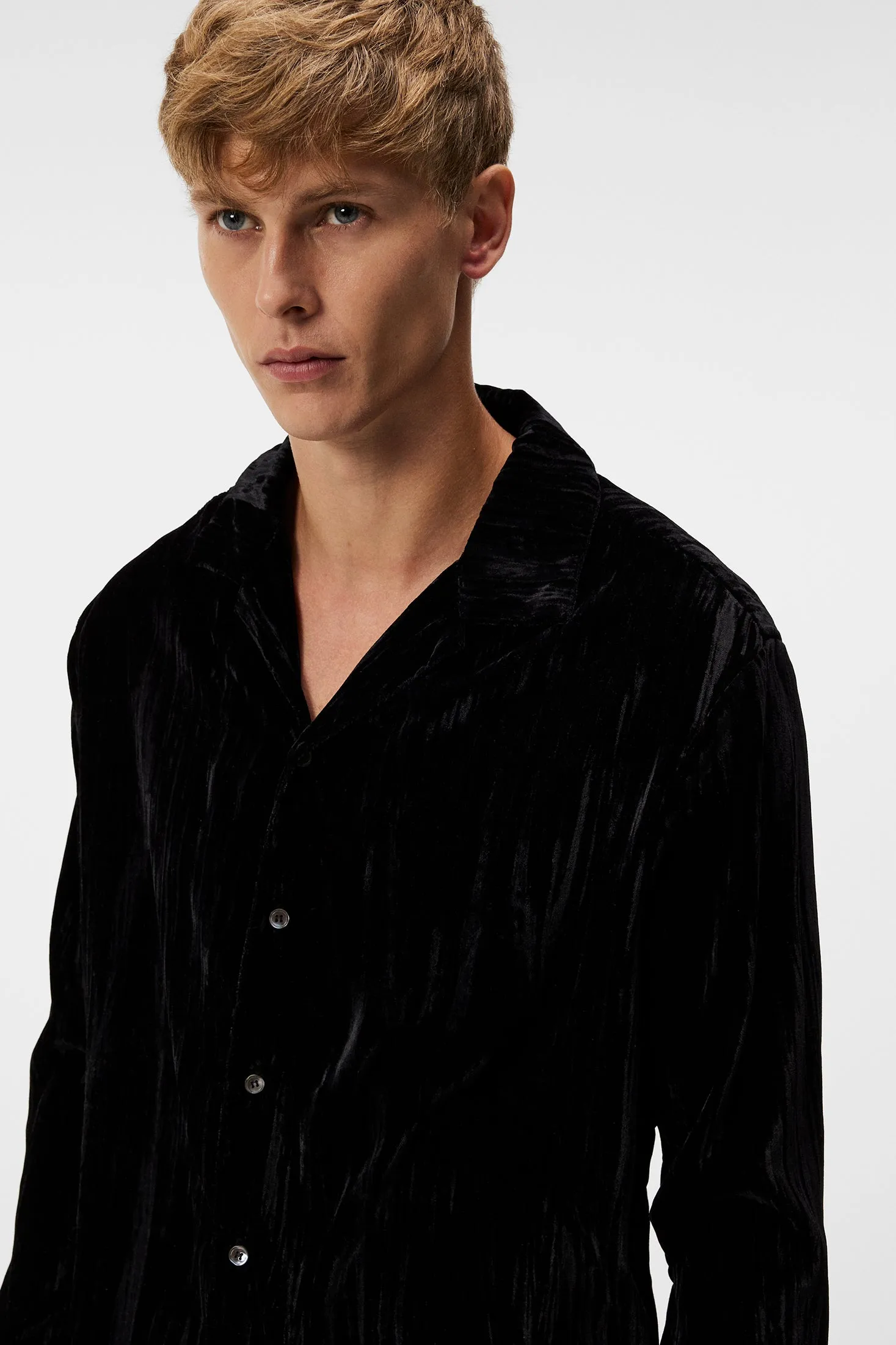 PJ Velvet Shirt / Black