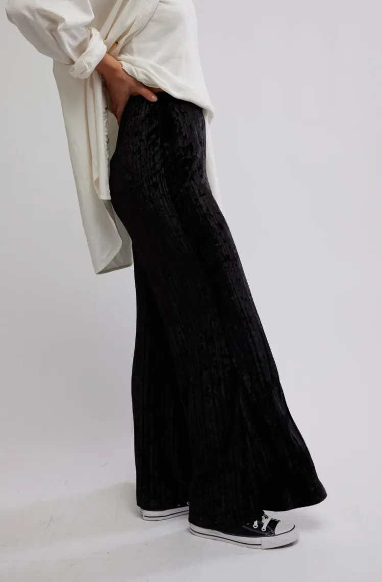 Star Sign Velvet Pants