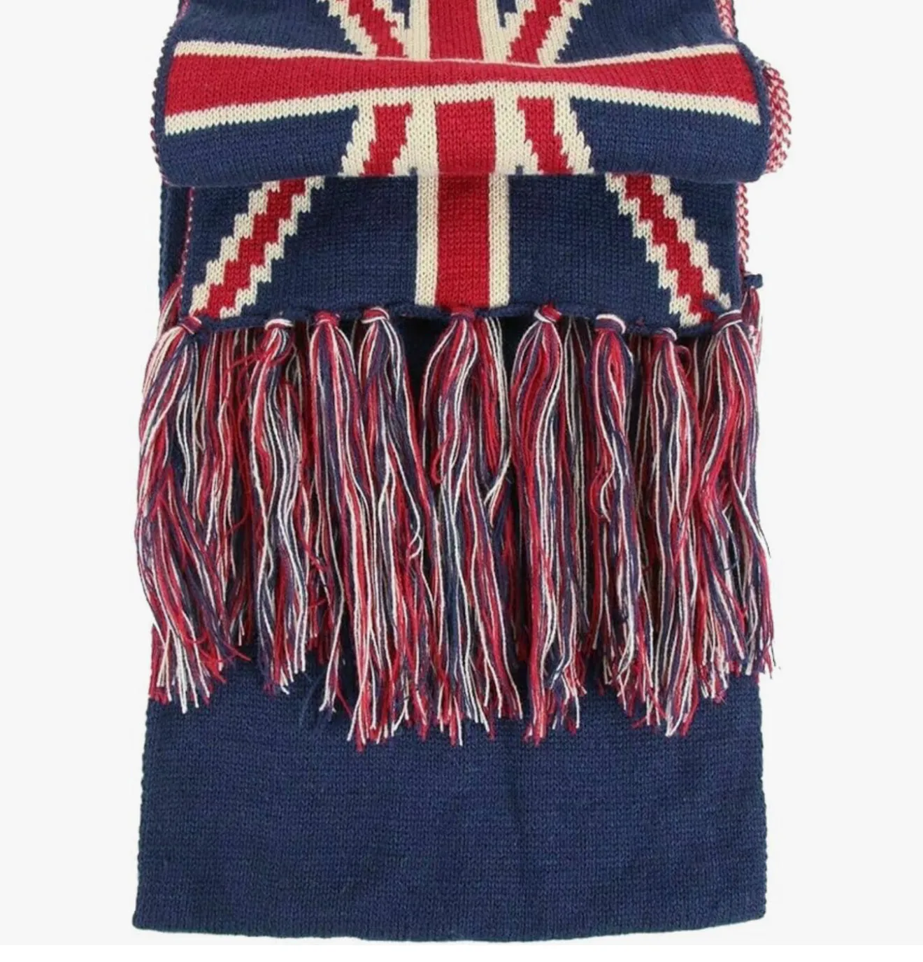 UNION JACK WARM SET GLOVES SCARF & BOBBLE HAT