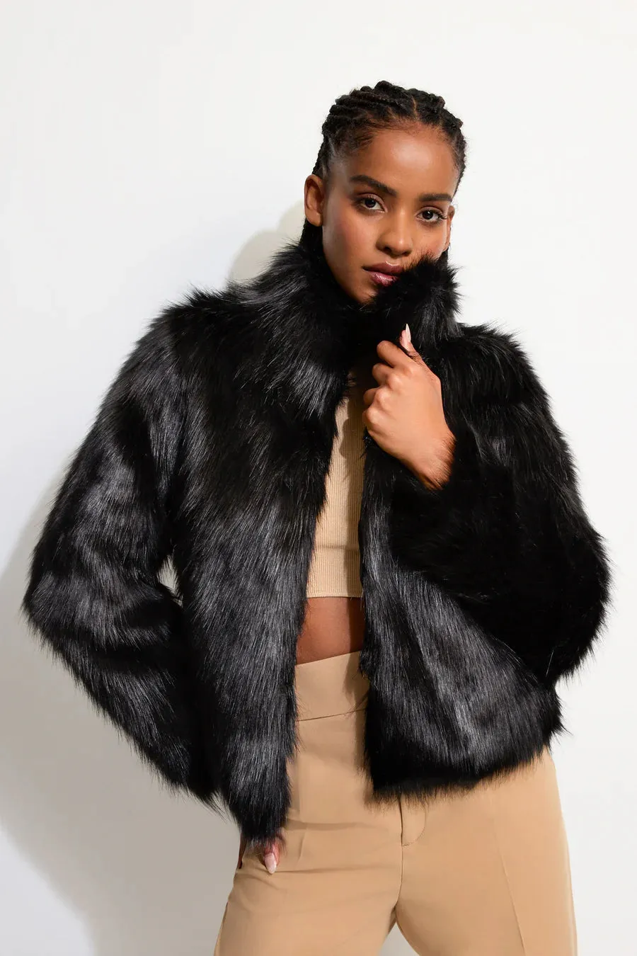 Unreal Fur Delish Jacket - Black