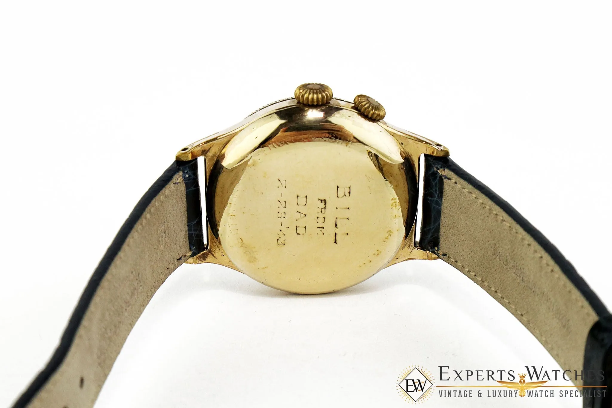 Vintage 1939 Longines Lindbergh Hour Angle 10.68Z WWII Military Pilot Watch CPO