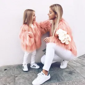 Winter Family Matching Clothing Mother Daughter